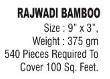 Rajwadi Bamboo