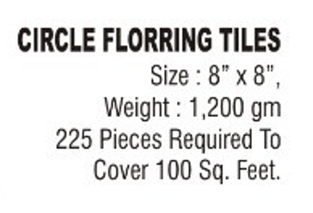Circle Florring Tiles