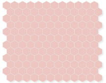 Blush Geometric Array