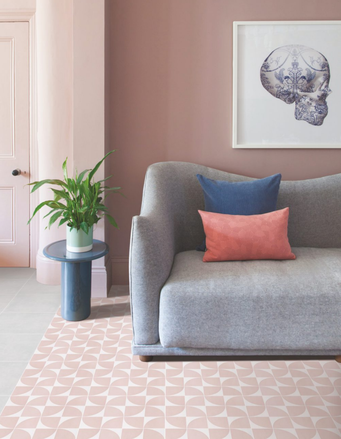 Blush Circle Mosaic