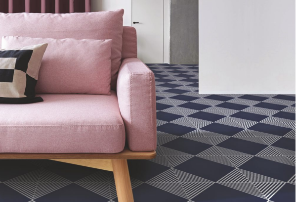 Dynamic Striped Blue