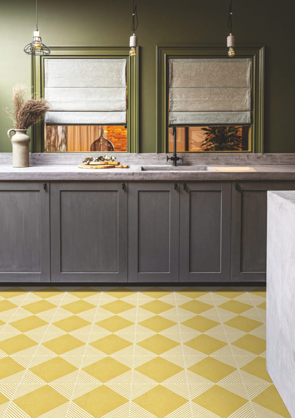 Dynamic Striped Yellow