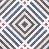 Hexagonal Floral Medallion