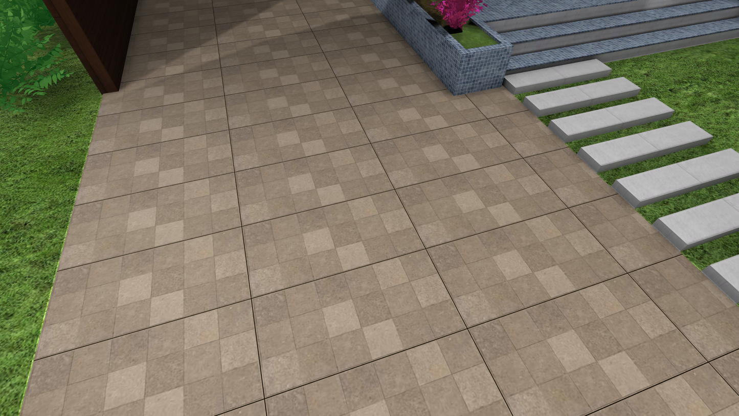 GRANDE QUADRO ARANCIO SAND DARK