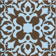 Vintage Floral Medallion