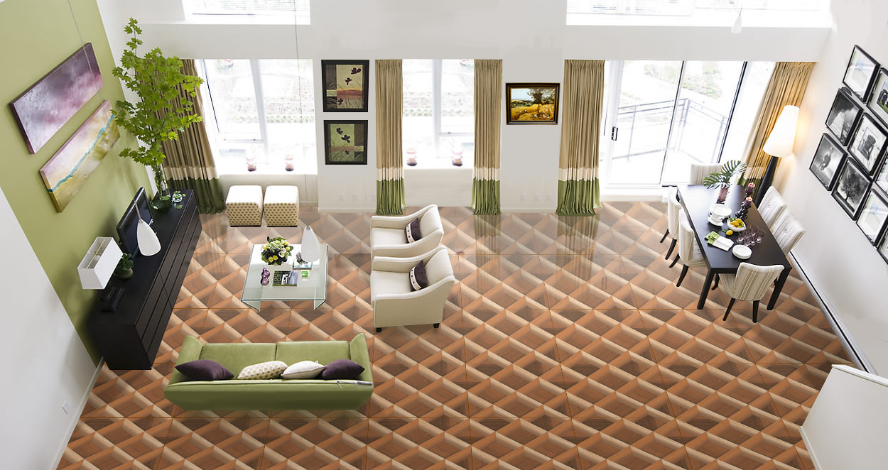 Bay Wood( 1 box=15.5 sqft) MAMTA MARBLES