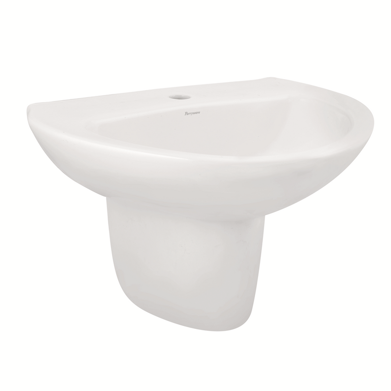 Cascade NXT Semi pedestal - Ultra White MAMTA MARBLES