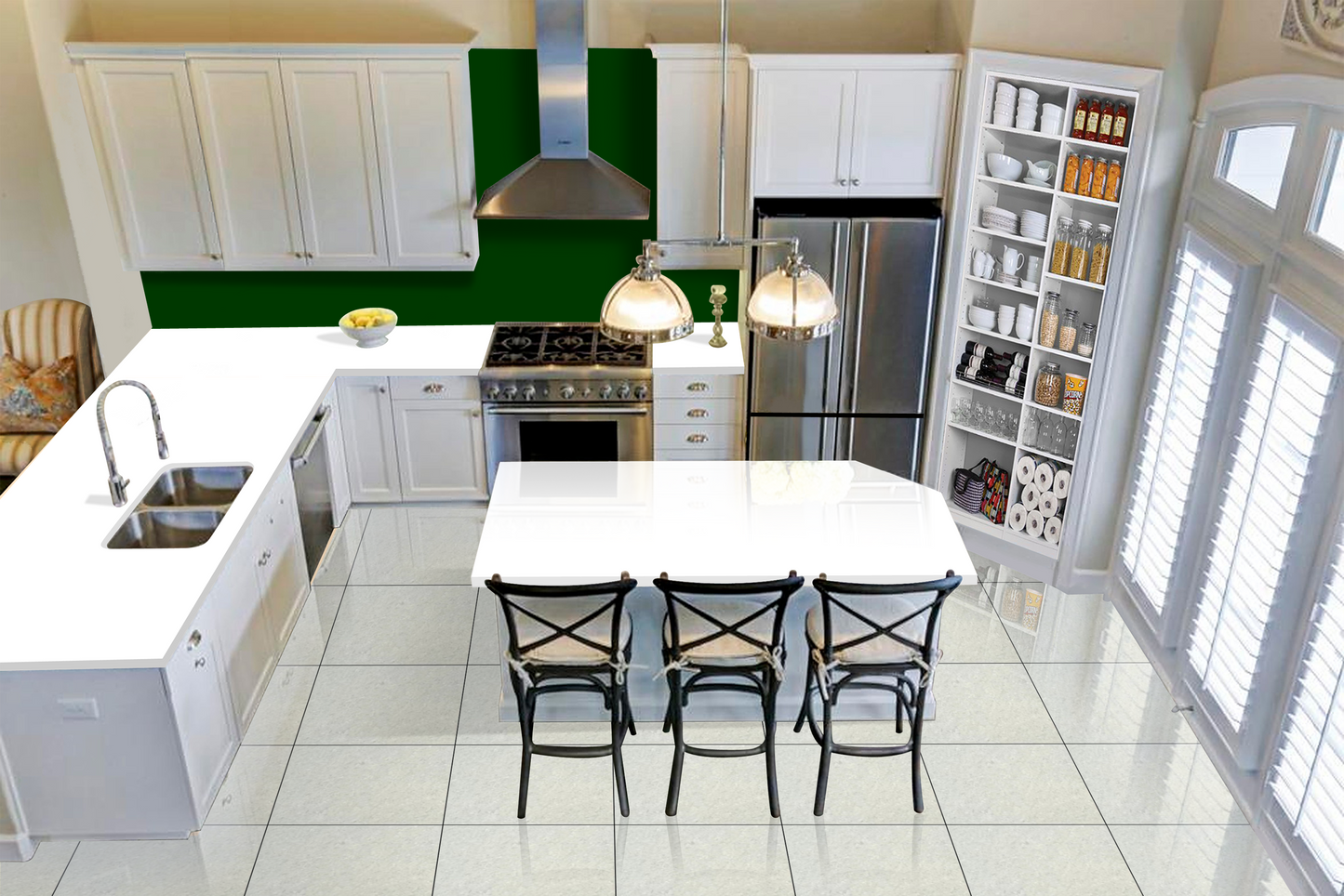 Dacia Green MAMTA MARBLES