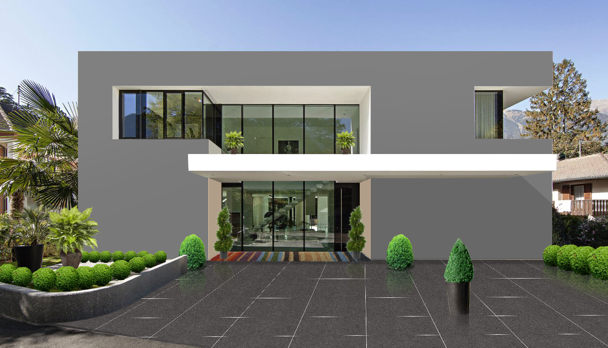 Earth Stone Nero (Full Body-16mm) MAMTA MARBLES