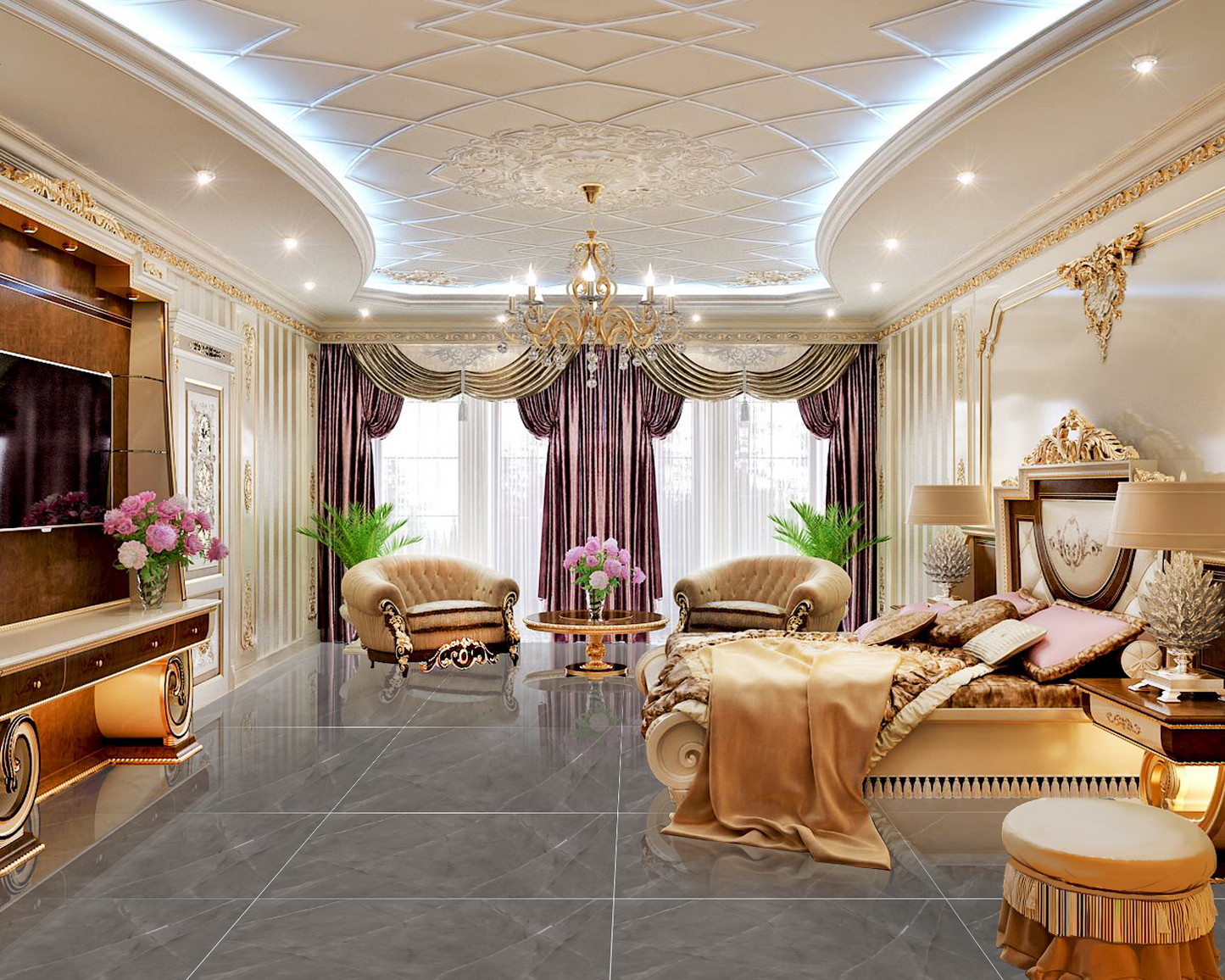 Iris Pulpis Gris MAMTA MARBLES