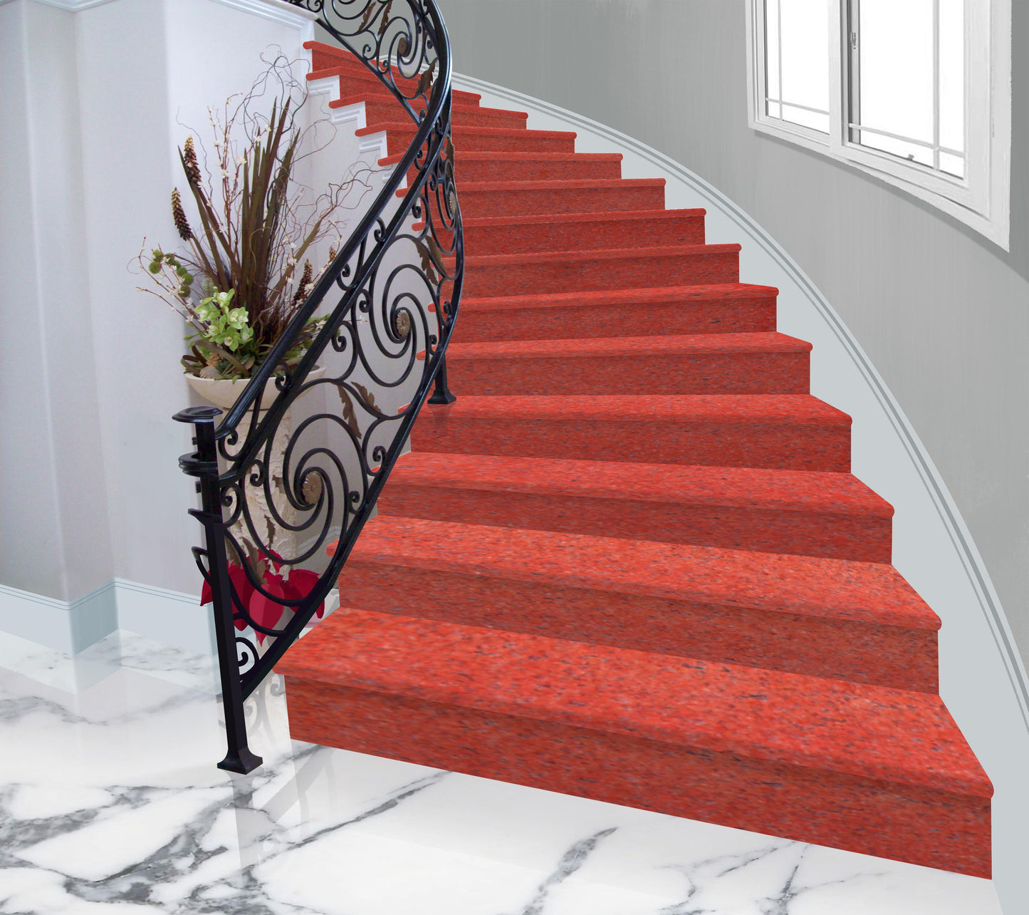 LAKHA RED GRANITE MAMTA MARBLES