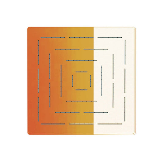Maze Overhead Shower 200X200mm Square Shape Single Flow MAMTA MARBLES