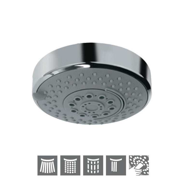 Overhead Shower 120mm Round Shape Multi Flow MAMTA MARBLES