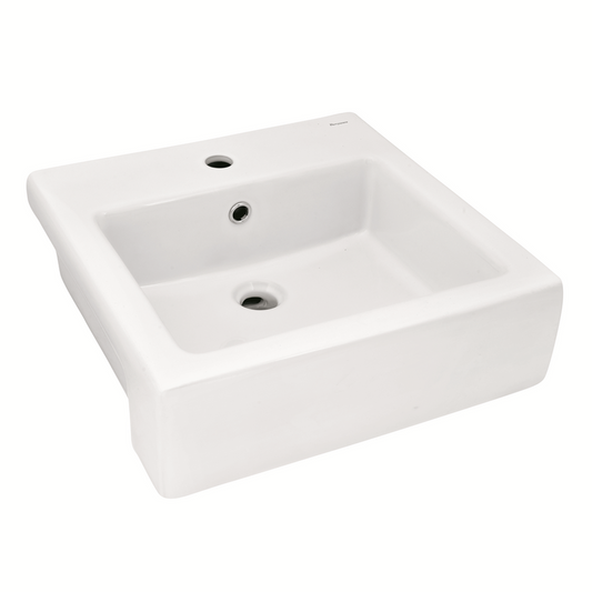 Qube X semi recessed 480mm - White MAMTA MARBLES