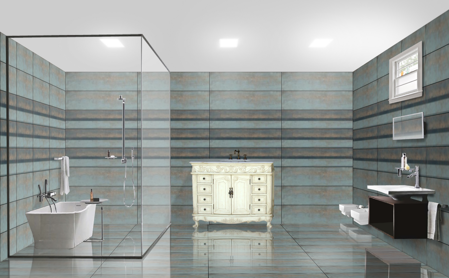 Resin Aqua (Matt) MAMTA MARBLES
