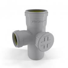 SWR FITTING WITH INTEGRATED RING REDUCING TEE- SIDE DOOR RIGHT HAND IS 14735 MAMTA MARBLES