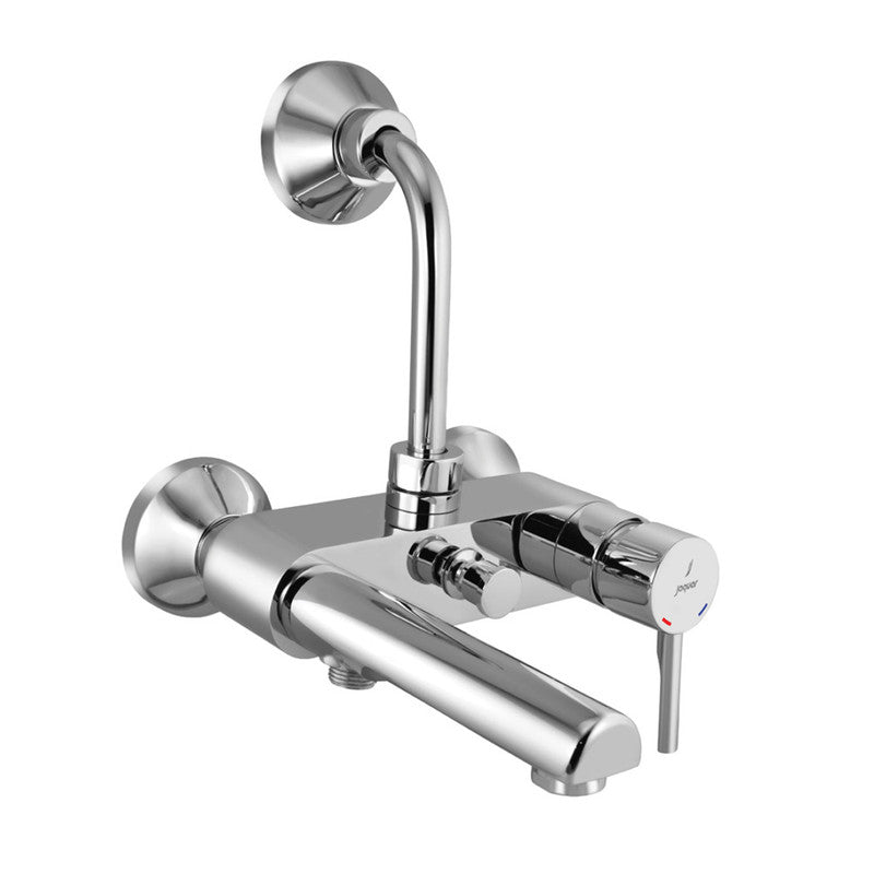 Single Lever Wall Mixer 3-in-1 System with Provision for both Hand Shower and Overhead Shower MAMTA MARBLES
