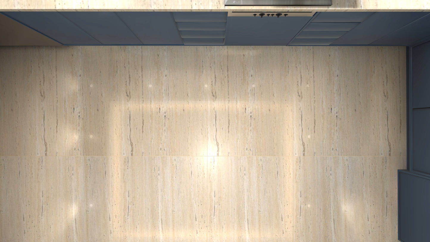 Travertine Beige (Glossy) MAMTA MARBLES