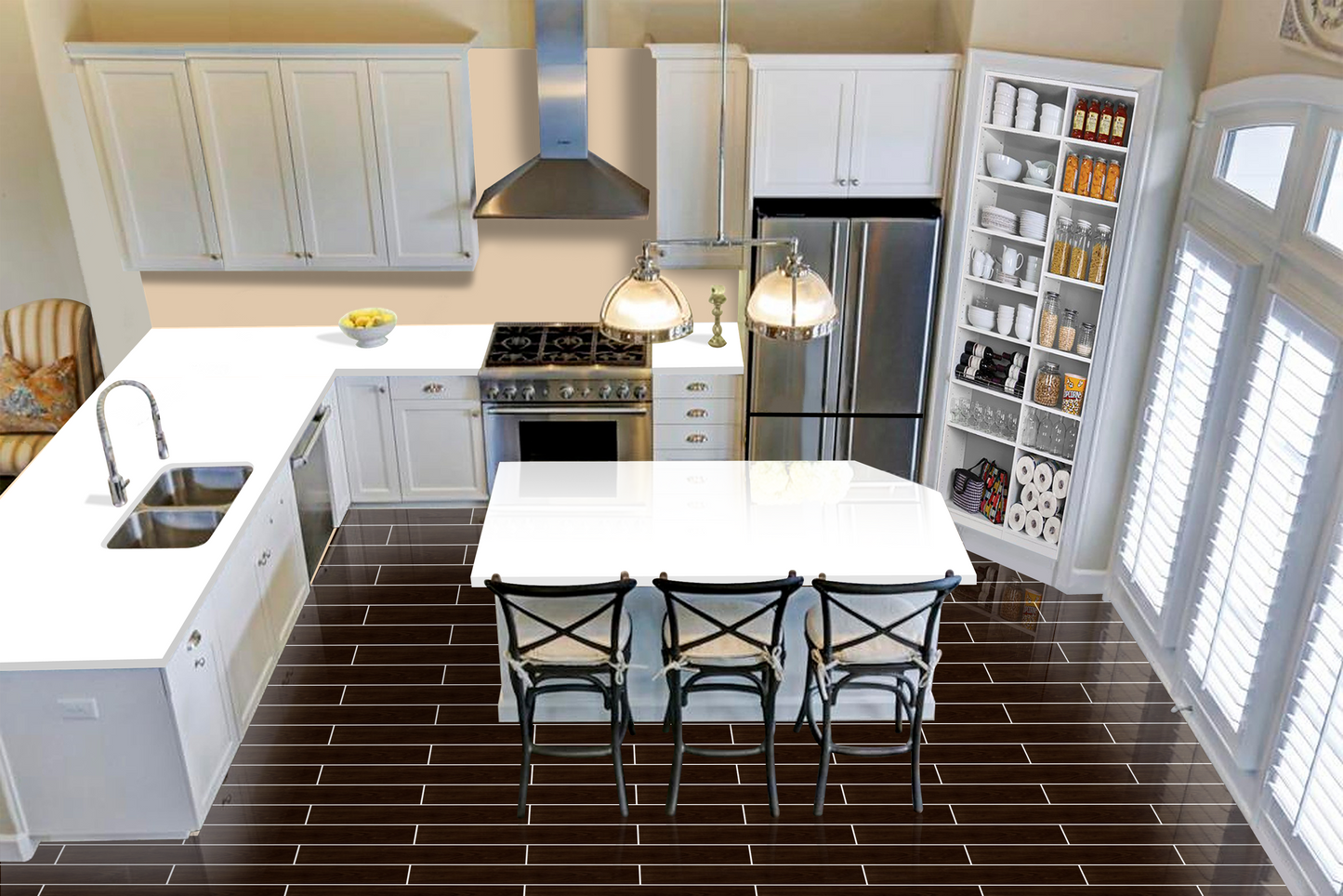 Wooden Strip 305 (Matt) MAMTA MARBLES