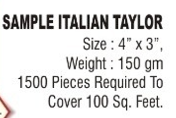 Sample Italian Taylor