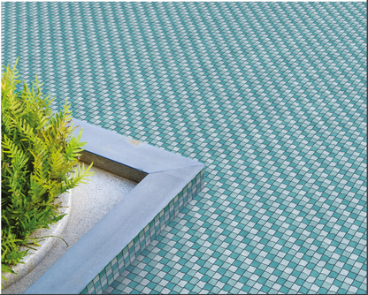 Teal Tessellation