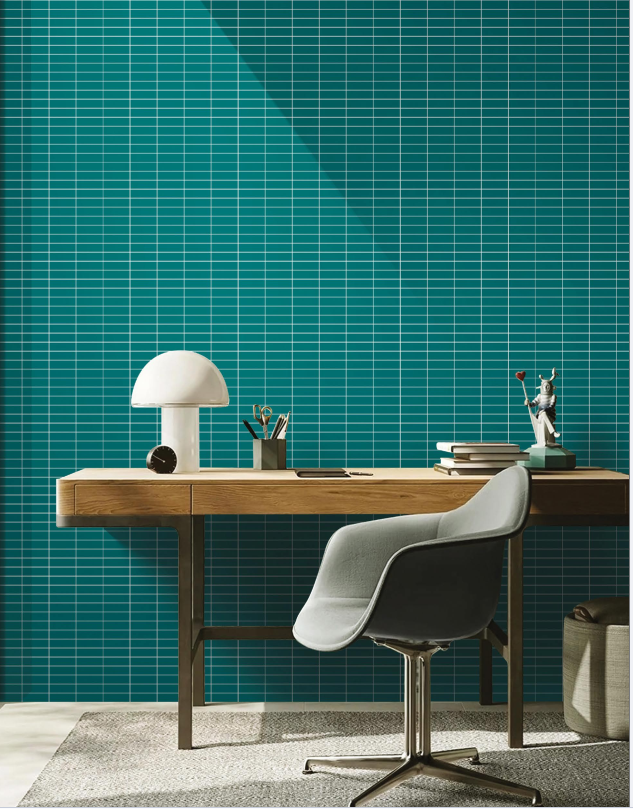 Cyan Grid