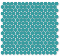 Teal Tile Symphony