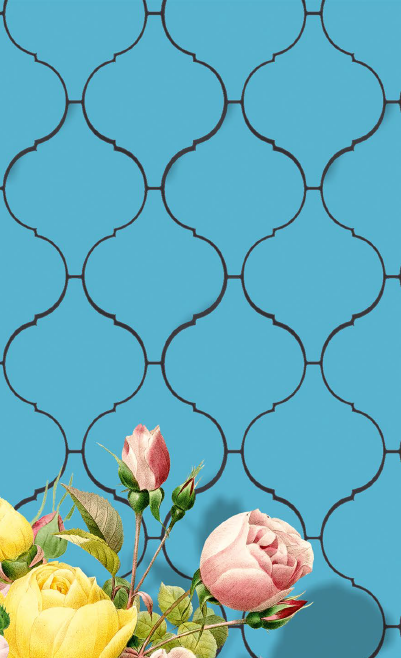 Aqua Arabesque