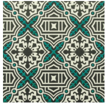 Aqua Arabesque