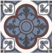 Historic Ornament Blue