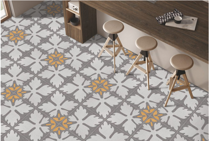 Leaf motif golden
