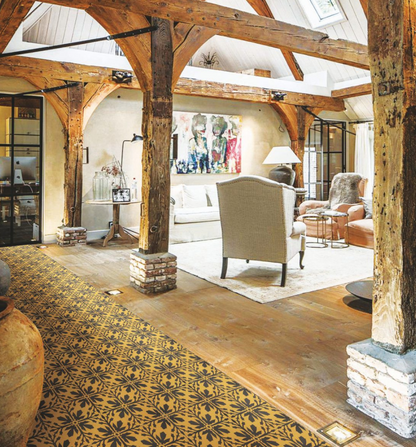 Golden Fleur Tile