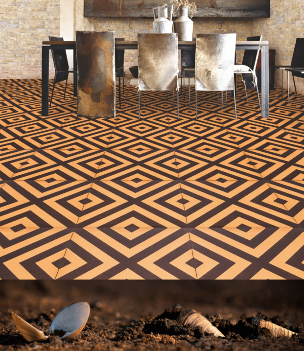 Amber Chevron