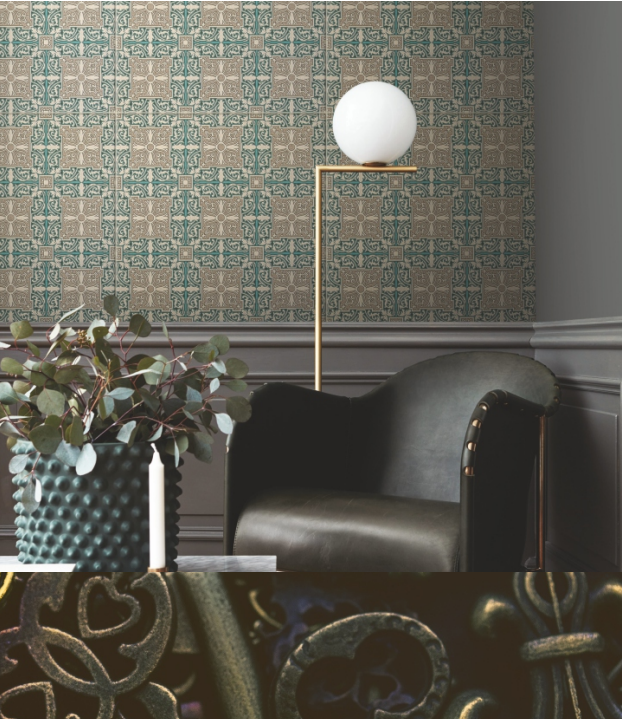 Teal Tapestry