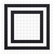 Frame pattern mosaic