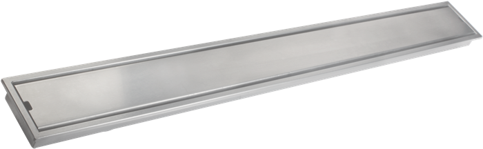 Shower Channel Drain  - 600mm(24") - Side Hole