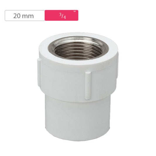 ASTM FITTINGS IN SCH 80 FTA(BRASS INSERT) MAMTA MARBLES
