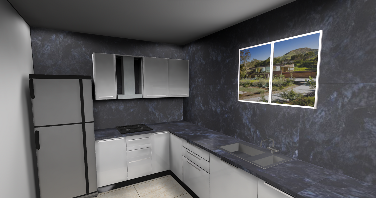 Alexandra Blue MAMTA MARBLES