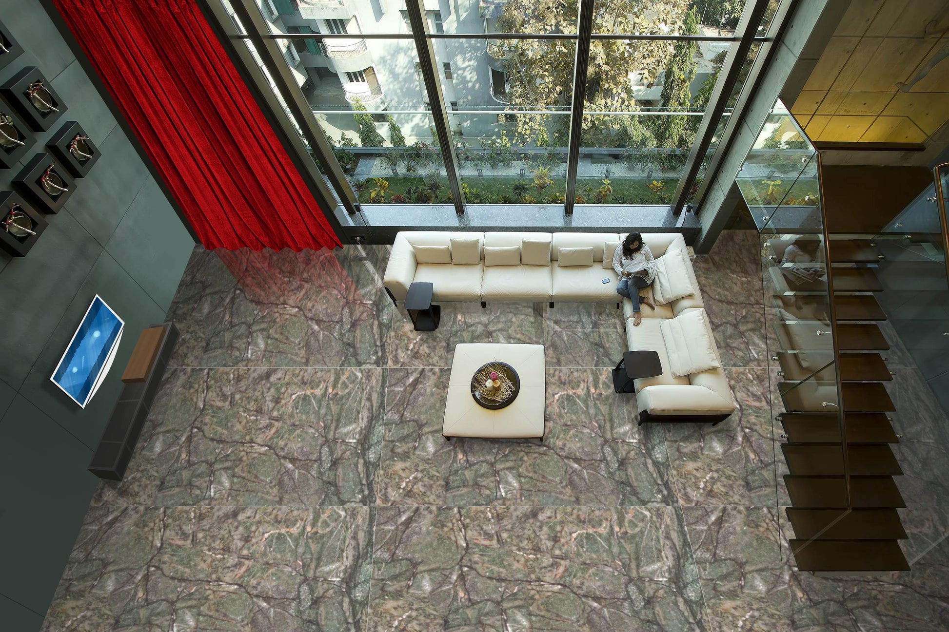 Arbusto Green MAMTA MARBLES
