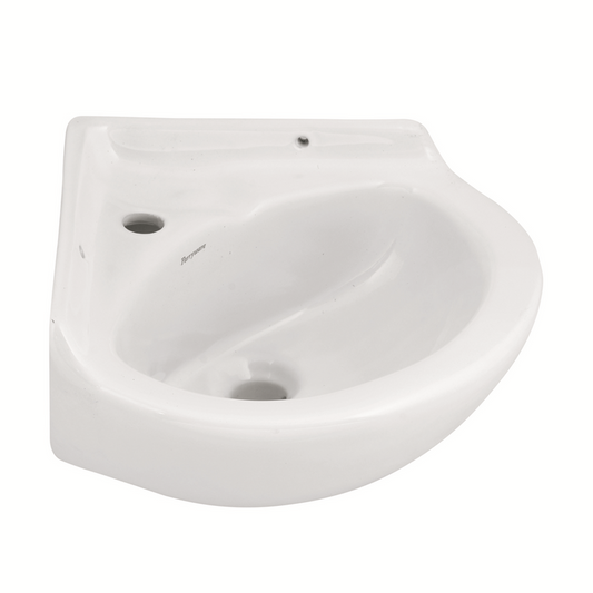 CORNER BASIN 400X400 CTH - ULTRAWHITE MAMTA MARBLES