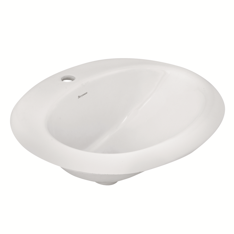 COUNT TOP MINI OVAL - CTH ULTRAWHITE MAMTA MARBLES