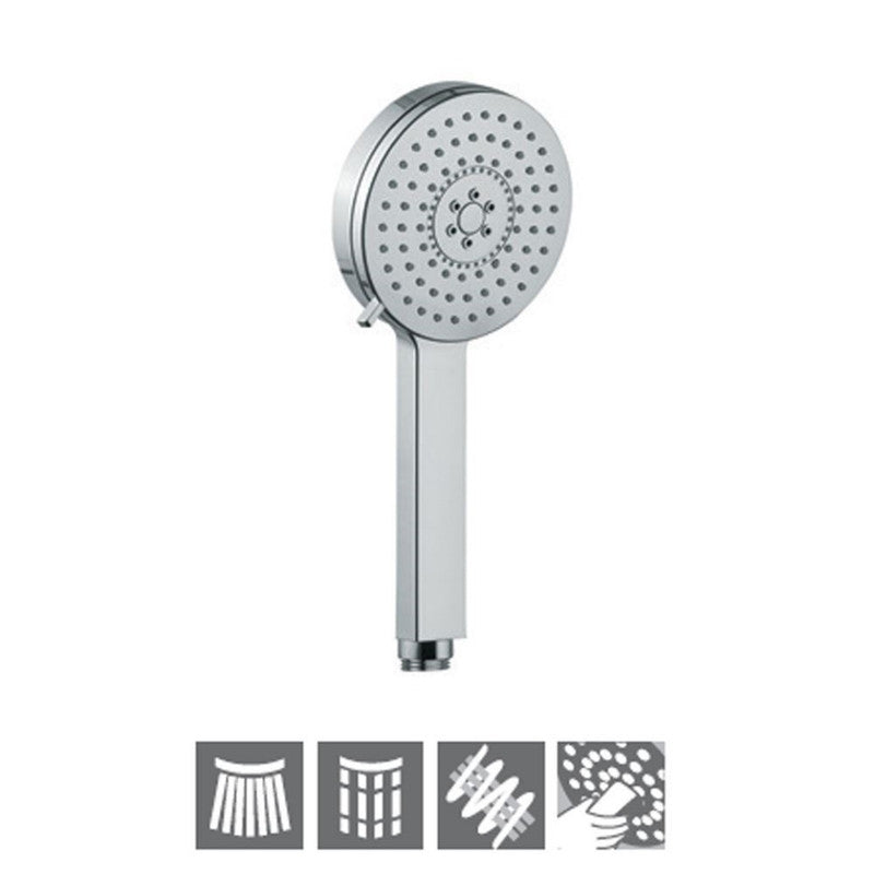 Hand Shower 105mm Round Shape Multi Flow with Air Effect MAMTA MARBLES