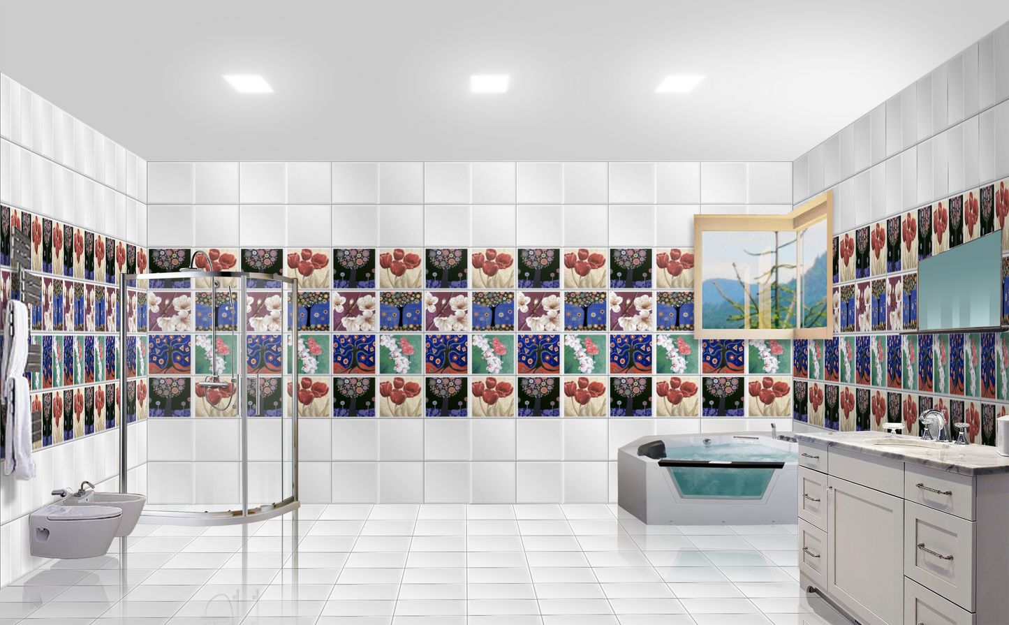 Lavish 3035 (Glossy Surface) MAMTA MARBLES