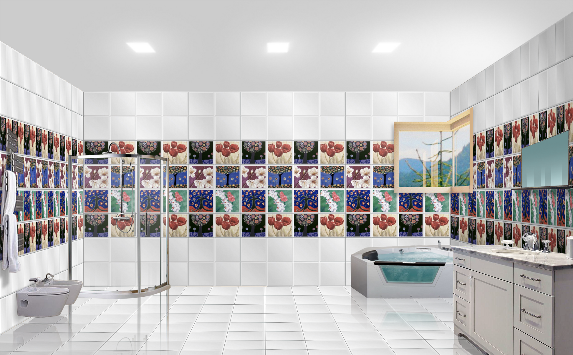 Lavish 3035 (Glossy Surface) MAMTA MARBLES