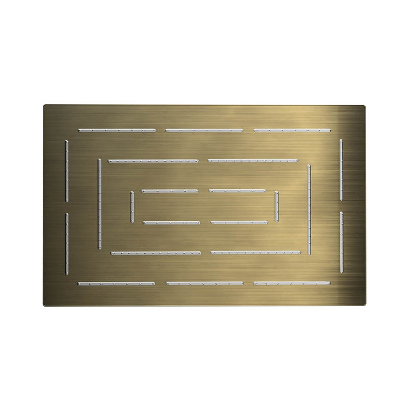 Maze Overhead Shower 190X295mm Rectangular Shape Single Flow MAMTA MARBLES