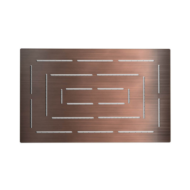 Maze Overhead Shower 190X295mm Rectangular Shape Single Flow MAMTA MARBLES