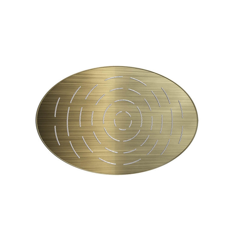 Maze Overhead Shower 340X220mm Oval Shape Single Flow MAMTA MARBLES