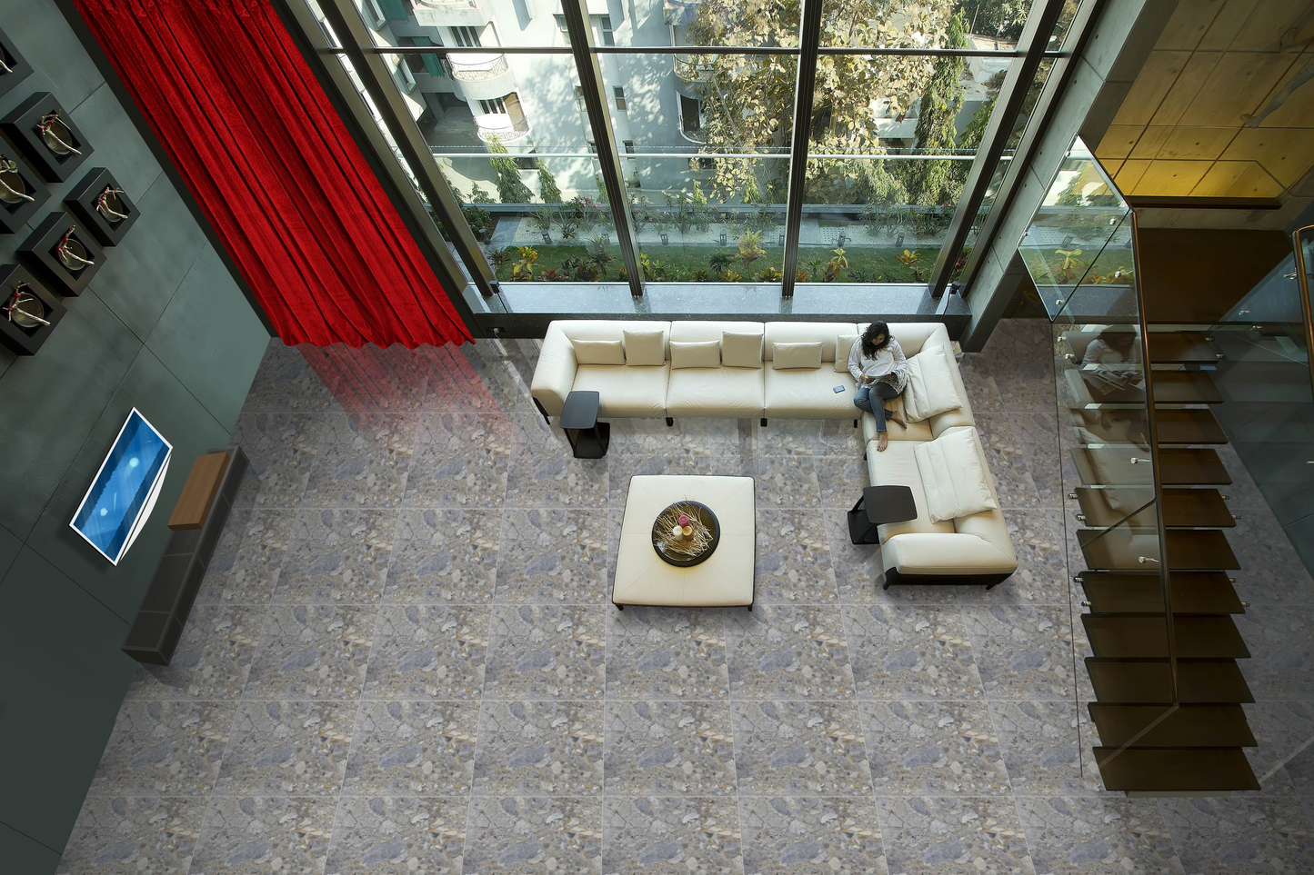 Myra Dark (Glossy) MAMTA MARBLES