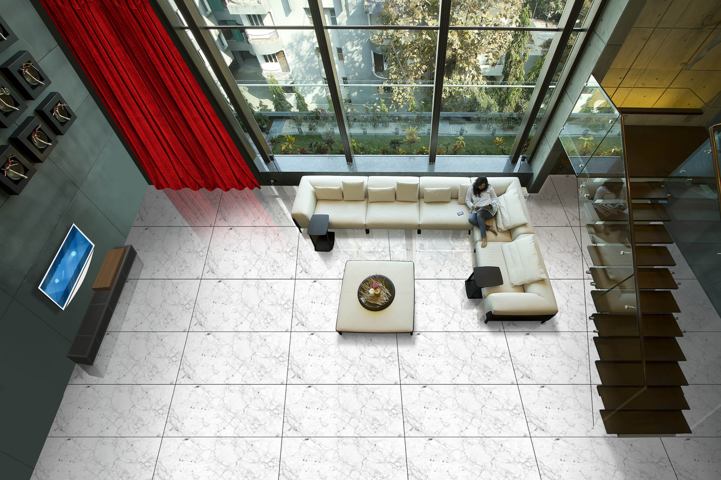 Olympia Bianco (Glossy) MAMTA MARBLES