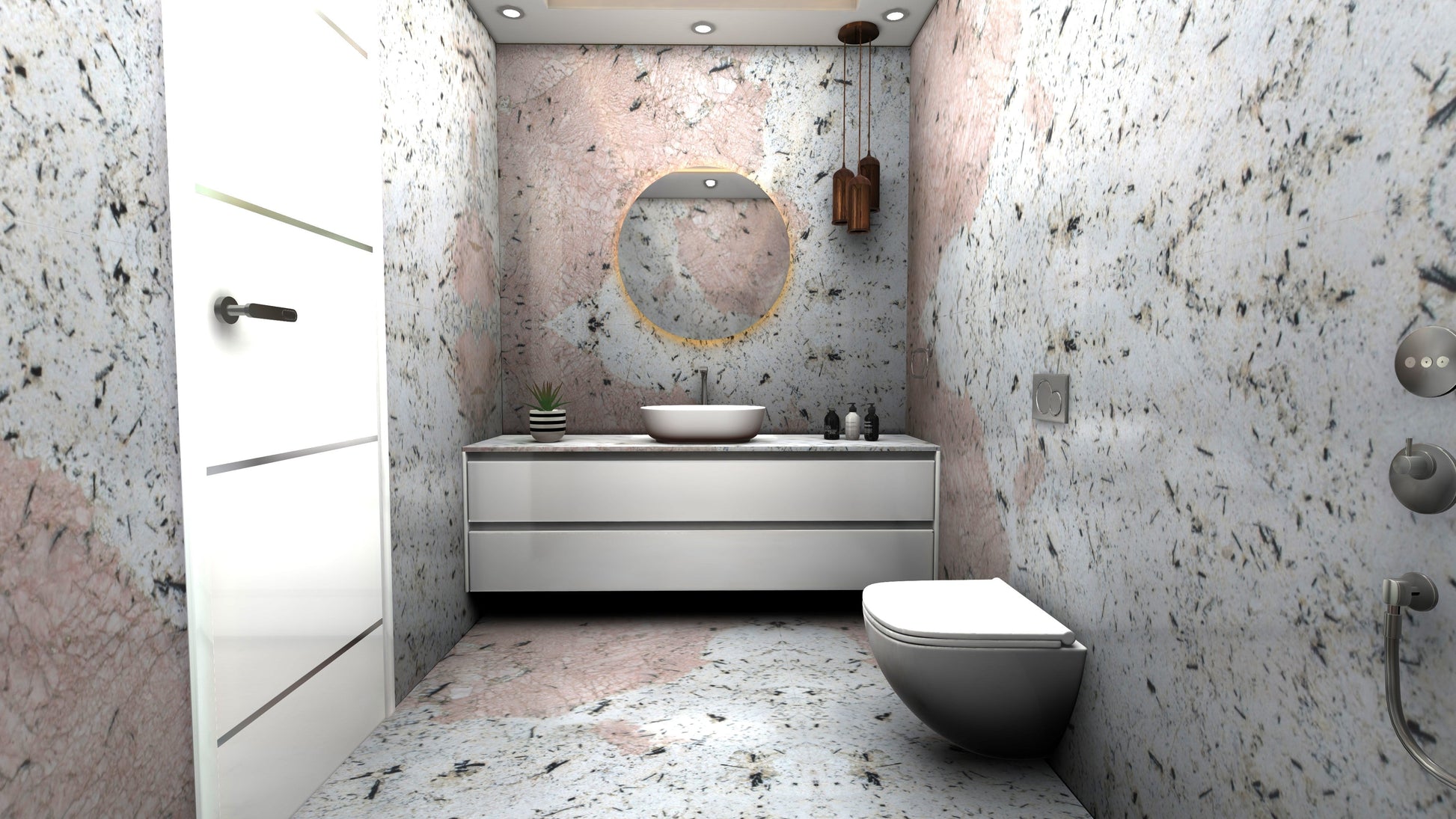 SIGNATURE PINK GRANITE MAMTA MARBLES